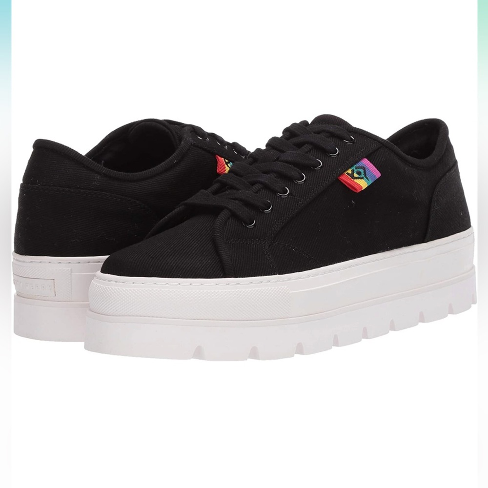Katy Perry “The Cape” Black Platform Sneakers